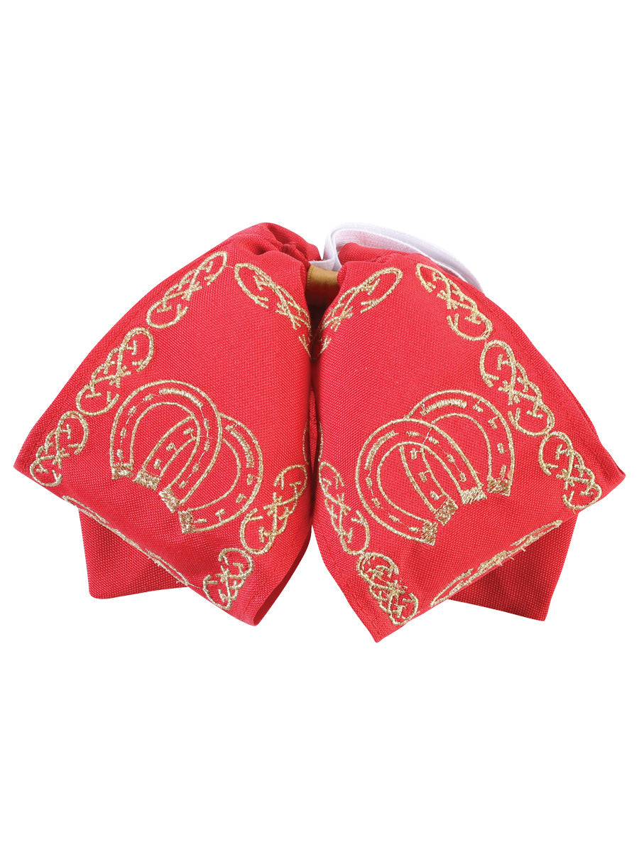 Adult
Mexican Charro Bow Tie 100% Polyester Red/Gold 600485