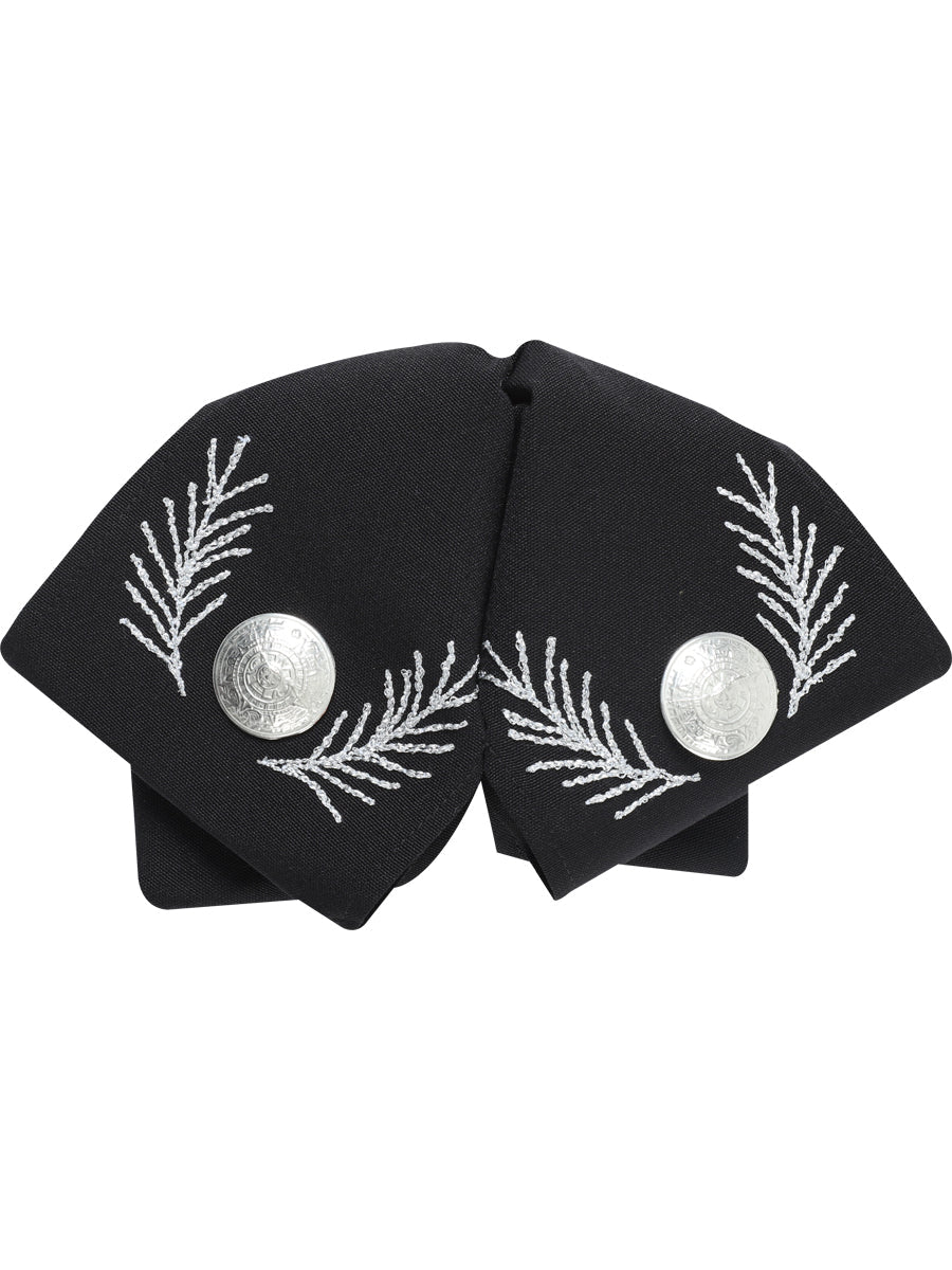 Adult
Mexican Charro Bow Tie 100% Polyester Black/Silver 601110