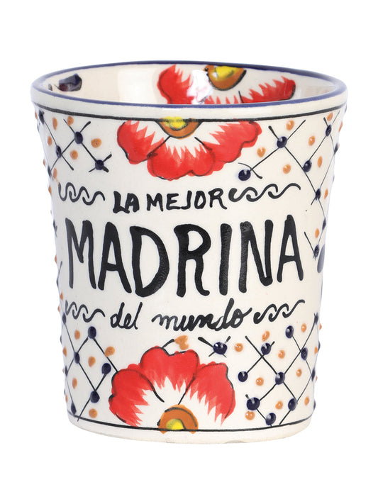 Artisanal Decorative Coffee Mug God-Mother Talavera Multicolor 601883