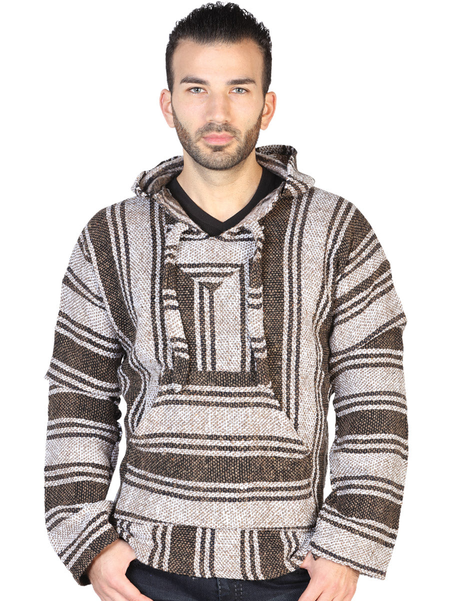 Sweatshirt Artisanal  Jerga 100% Acrylan -  Brown 602555