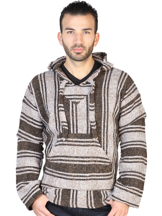 Sweatshirt Artisanal  Jerga 100% Acrylan -  Brown 602555