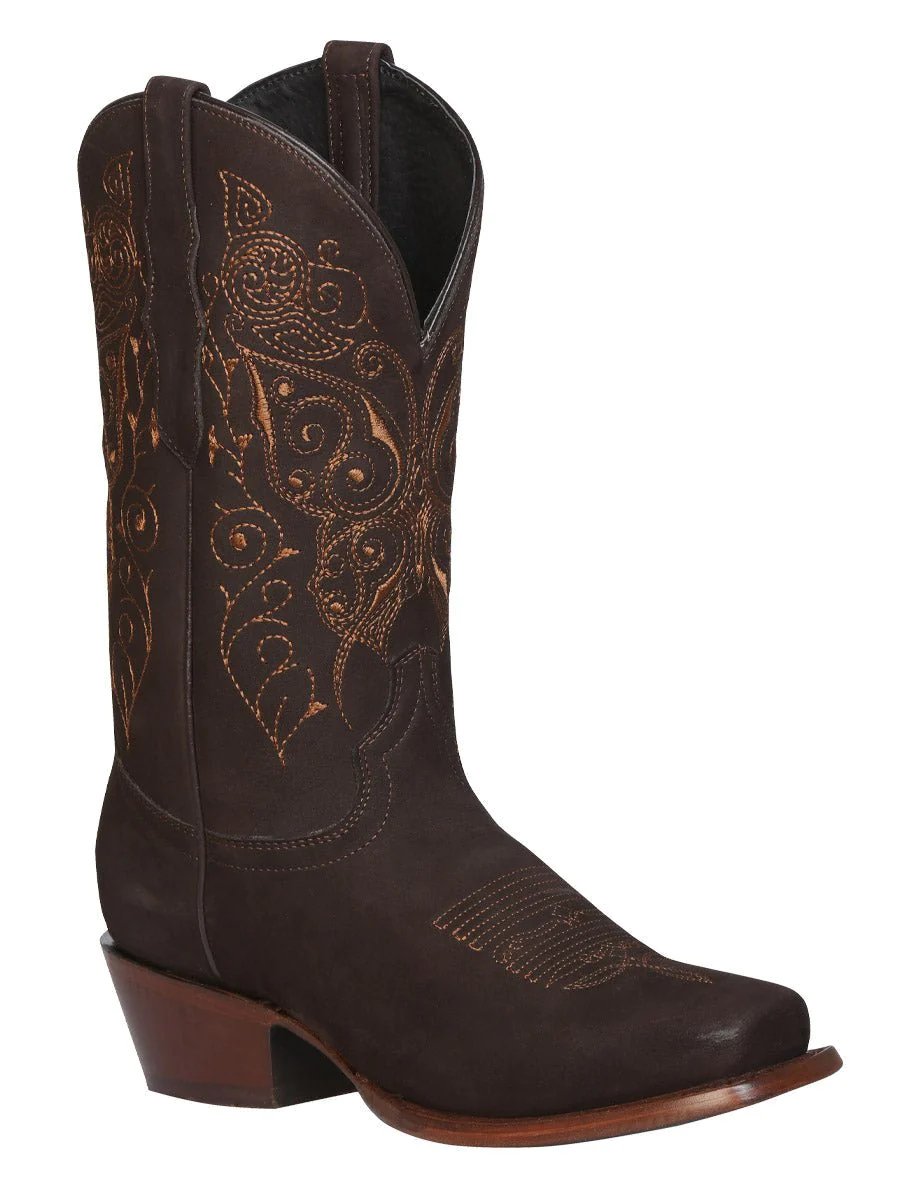 Botas de Gamuza Original para Mujer en Horma Rodeo