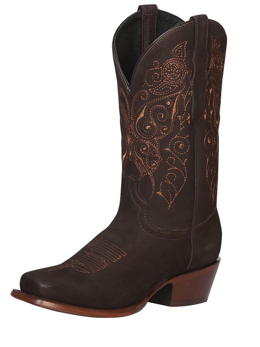 Botas de Gamuza Original para Mujer en Horma Rodeo