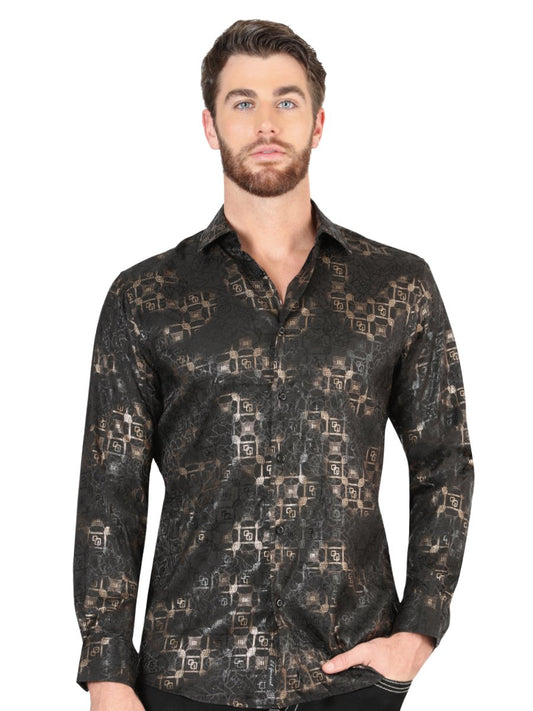 Camisa de Moda El Señor de los Cielos Color Negro (44574)