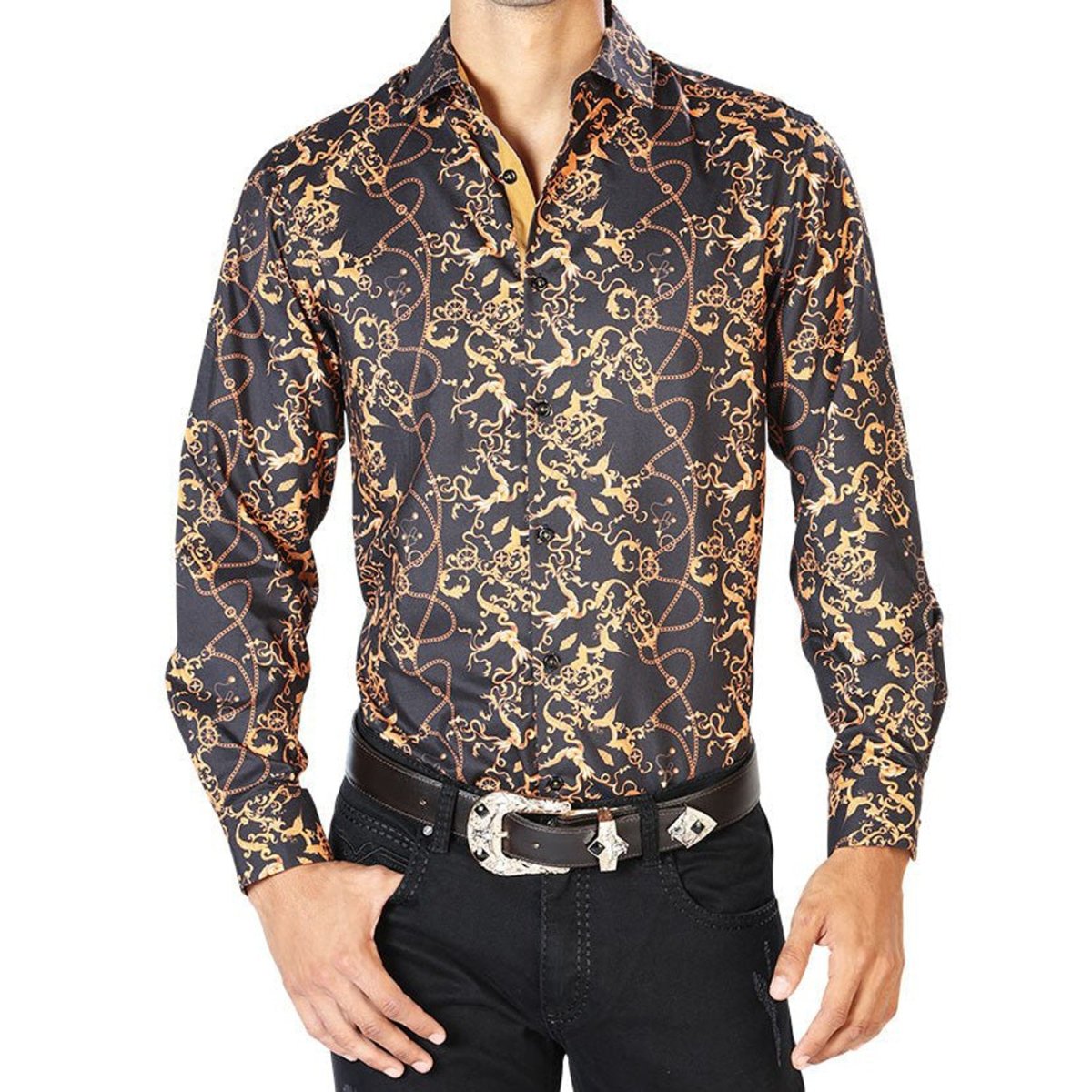 Camisa Vaquera de Moda El Señor de los Cielos (43561)