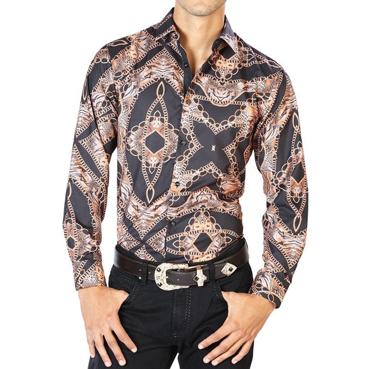 Camisa Vaquera de Moda El Señor de los Cielos (43564)