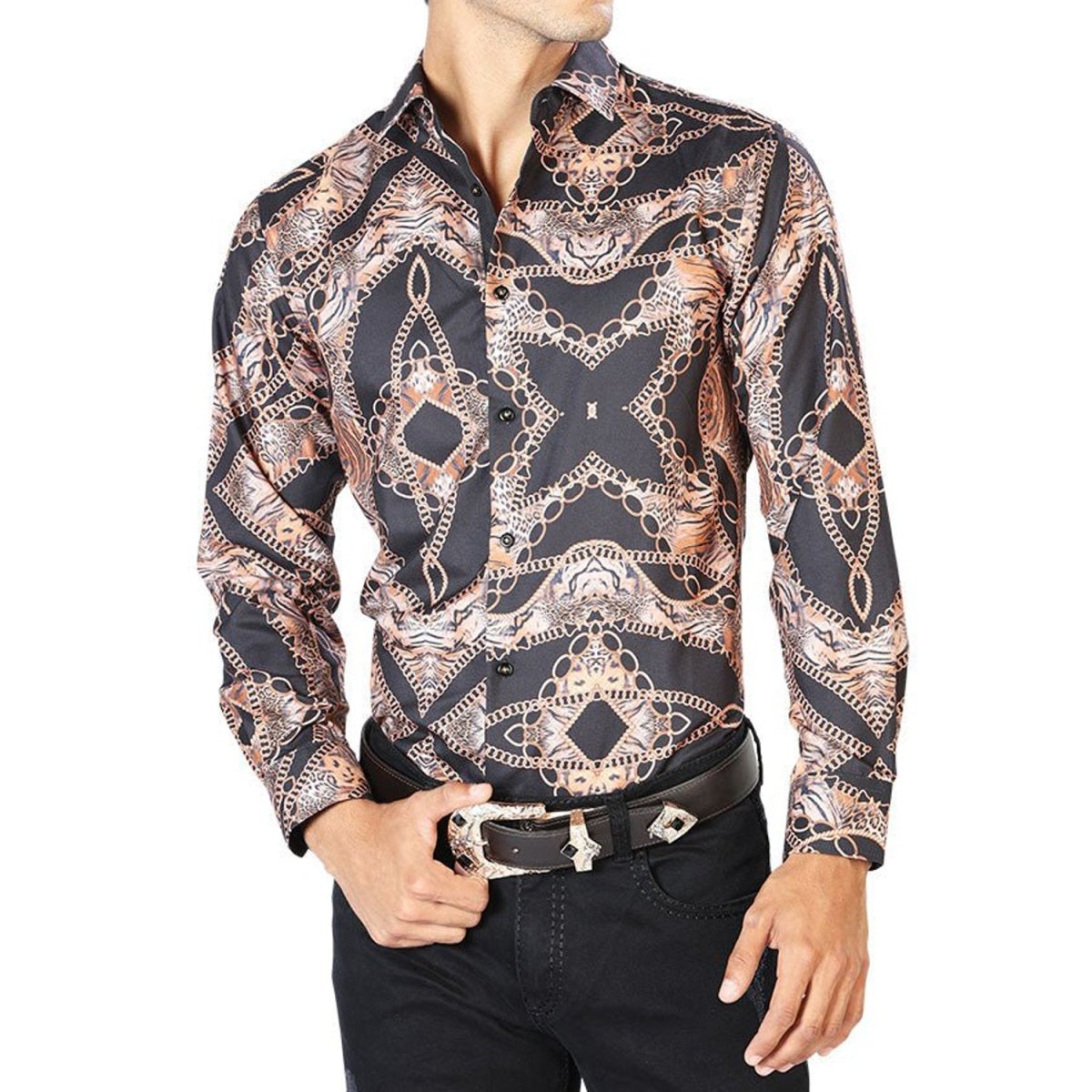 Camisa Vaquera de Moda El Señor de los Cielos (43564)