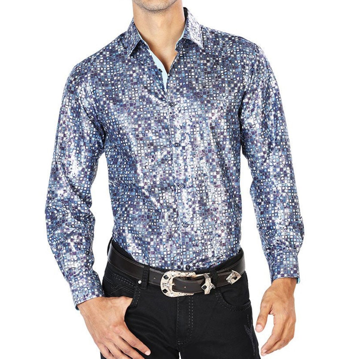 Camisa Vaquera de Moda El Señor de los Cielos (43565)