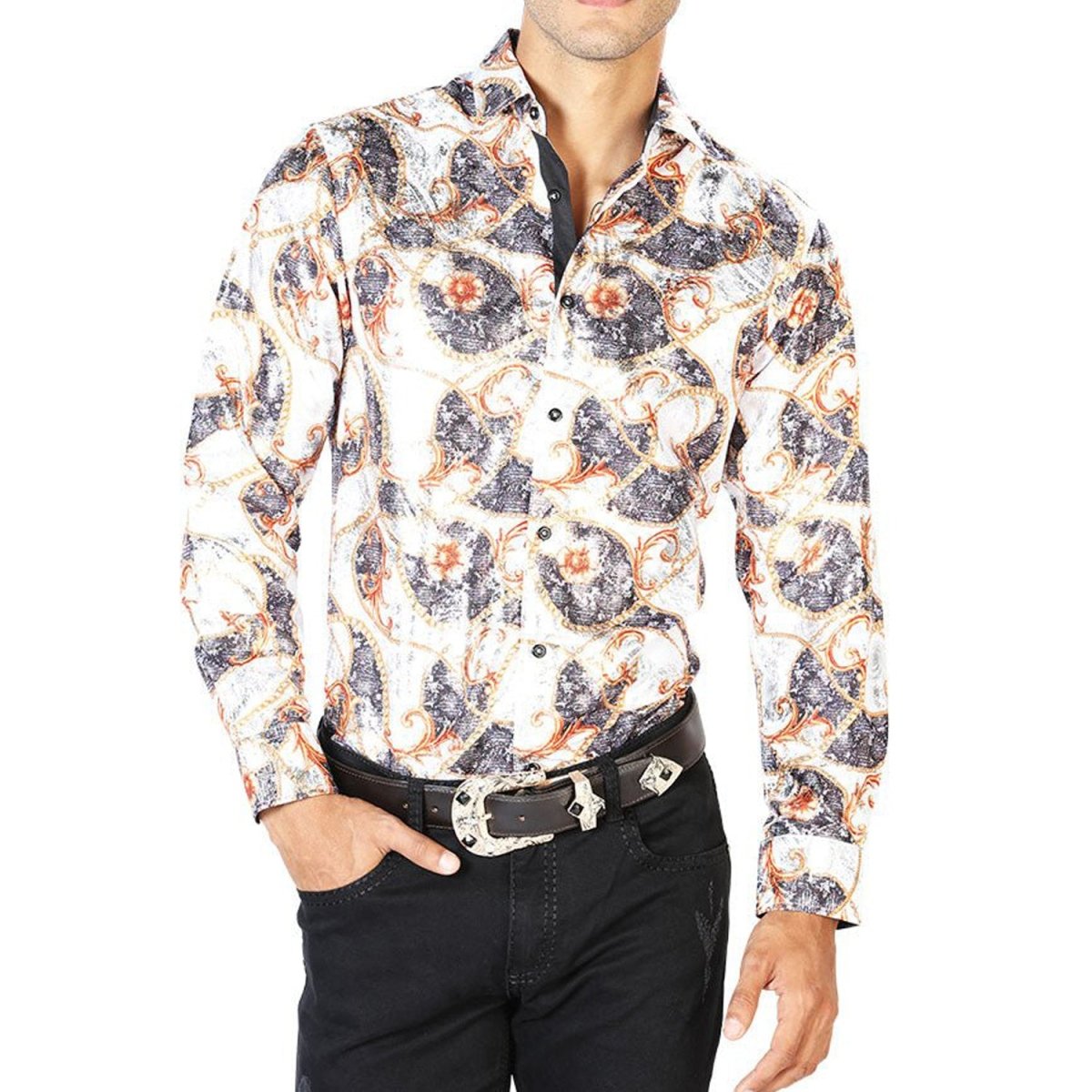 Camisa Vaquera de Moda El Señor de los Cielos (43566)