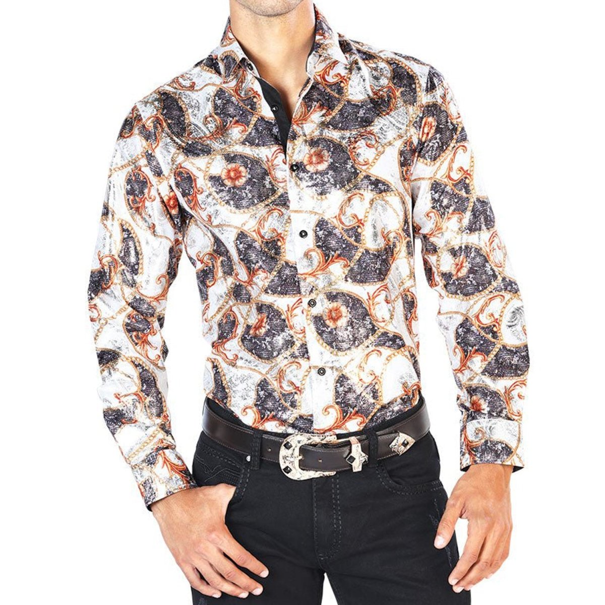 Camisa Vaquera de Moda El Señor de los Cielos (43566)