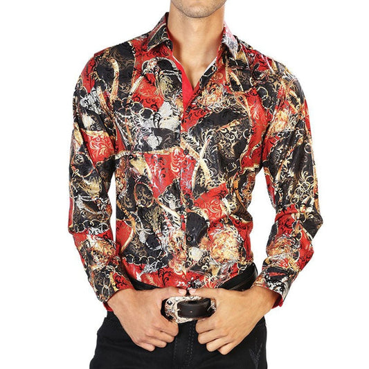 Camisa Vaquera de Moda El Señor de los Cielos (43569)