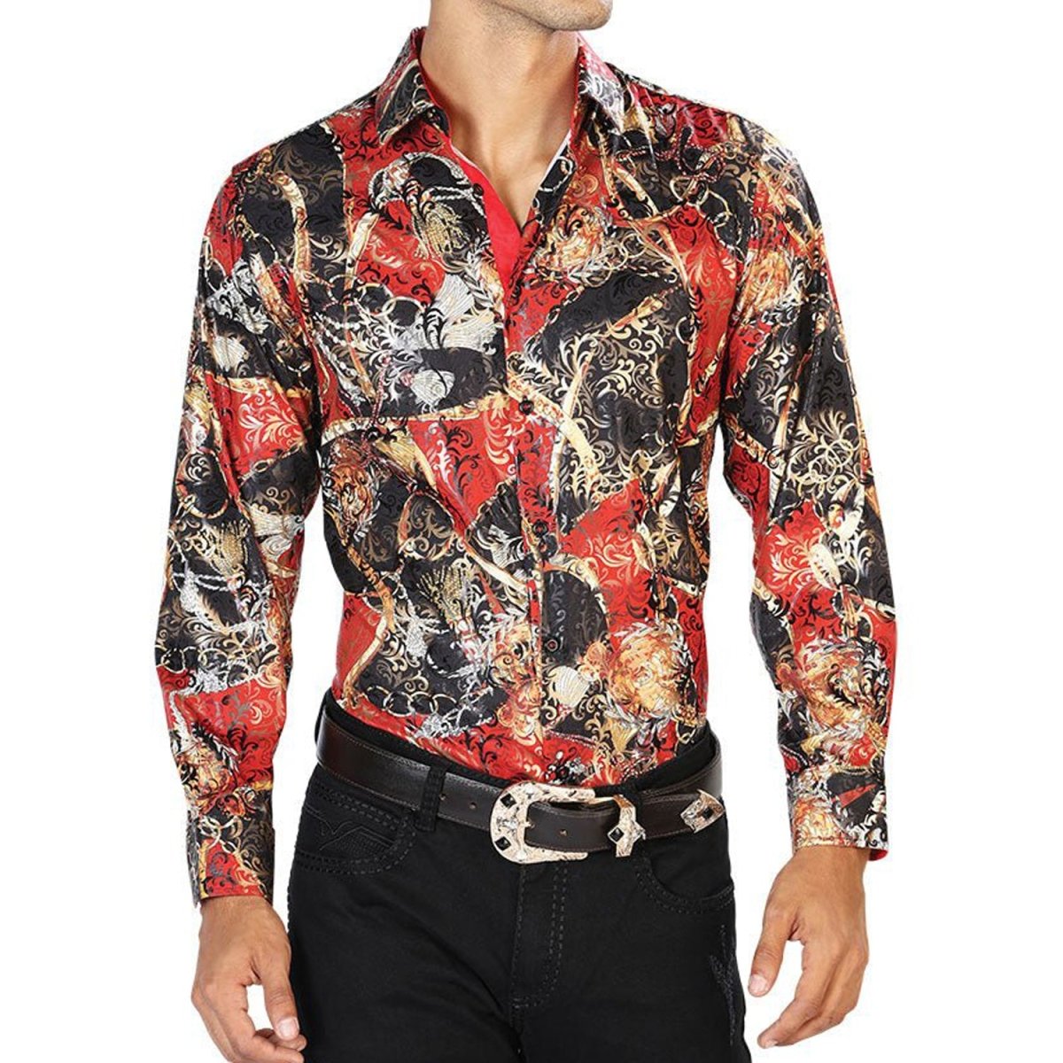 Camisa Vaquera de Moda El Señor de los Cielos (43569)