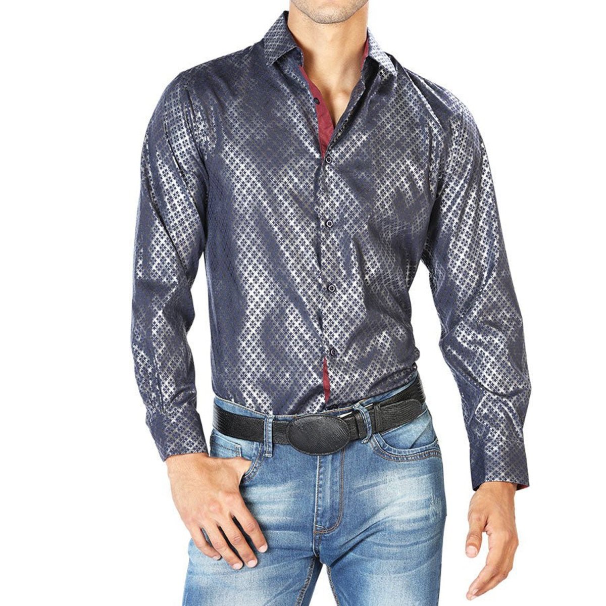 Camisa Vaquera de Moda El Señor de los Cielos (43573)