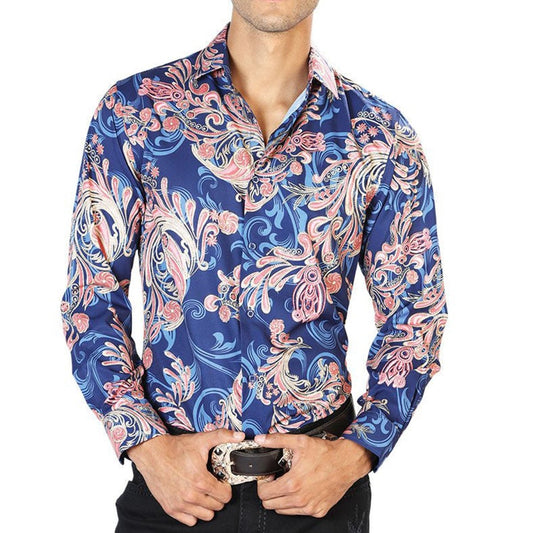 Camisa Vaquera de Moda El Señor de los Cielos (43579)