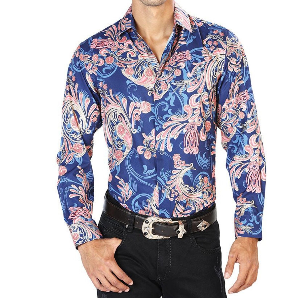 Camisa Vaquera de Moda El Señor de los Cielos (43579)