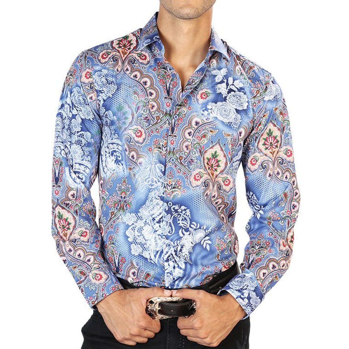 Camisa Vaquera de Moda El Señor de los Cielos (43582)