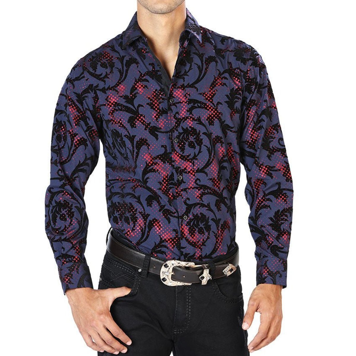 Camisa Vaquera de Moda El Señor de los Cielos (43584)