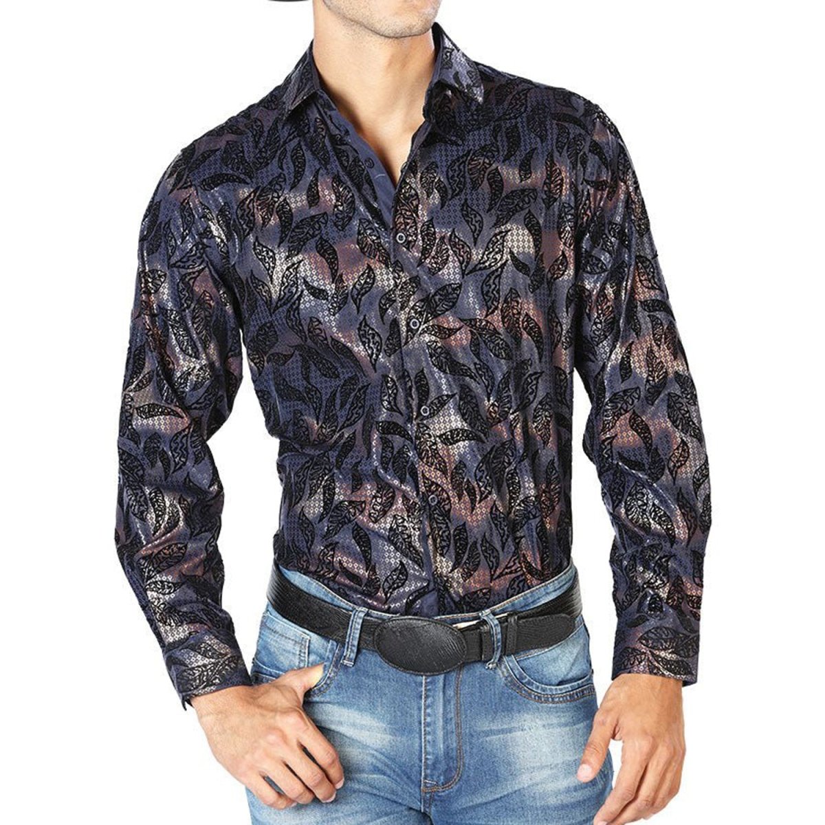 Camisa Vaquera de Moda El Señor de los Cielos (43589)