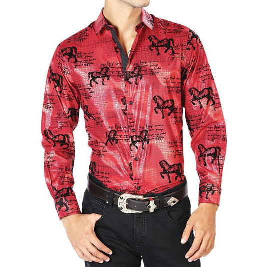 Camisa Vaquera de Moda El Señor de los Cielos (43595)