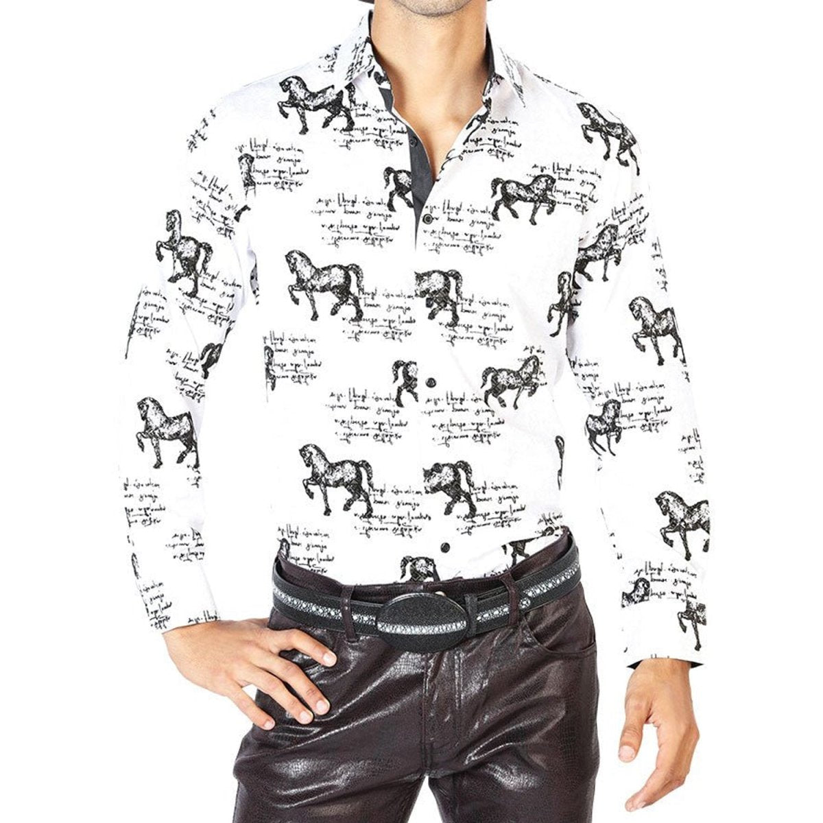 Camisa Vaquera de Moda El Señor de los Cielos (43597)