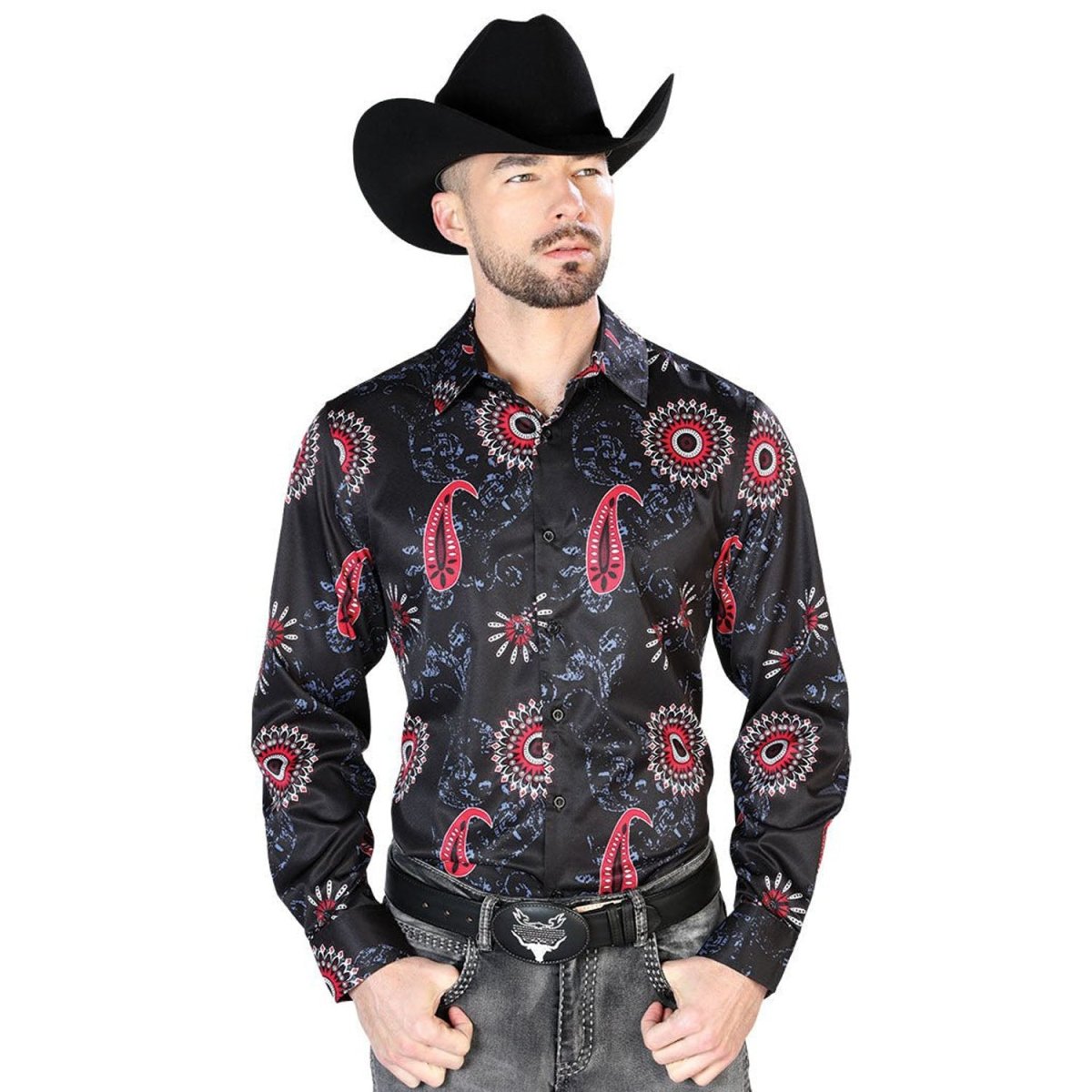 Camisa Vaquera de Moda El Señor de los Cielos (43673)