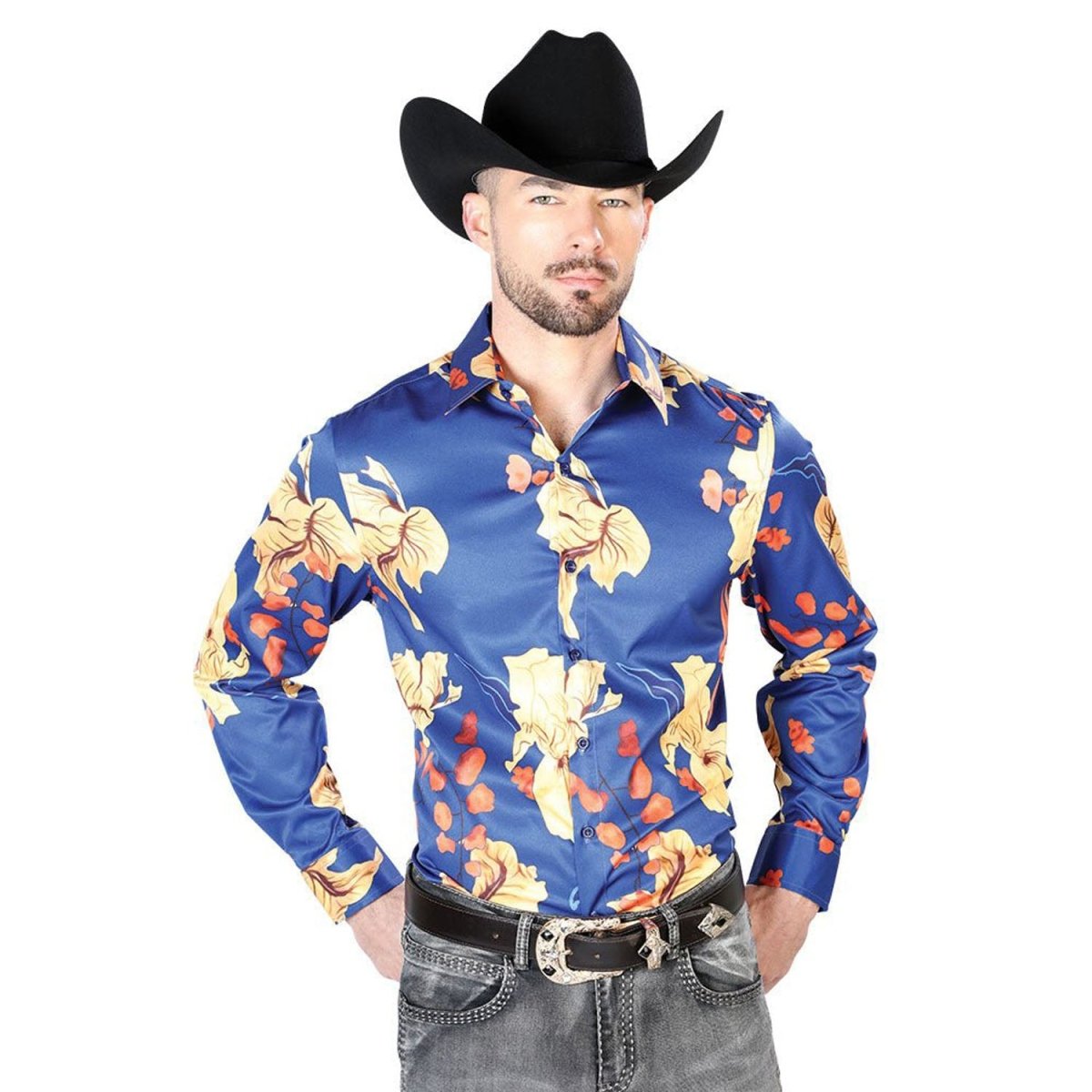 Camisa Vaquera de Moda El Señor de los Cielos (43676)