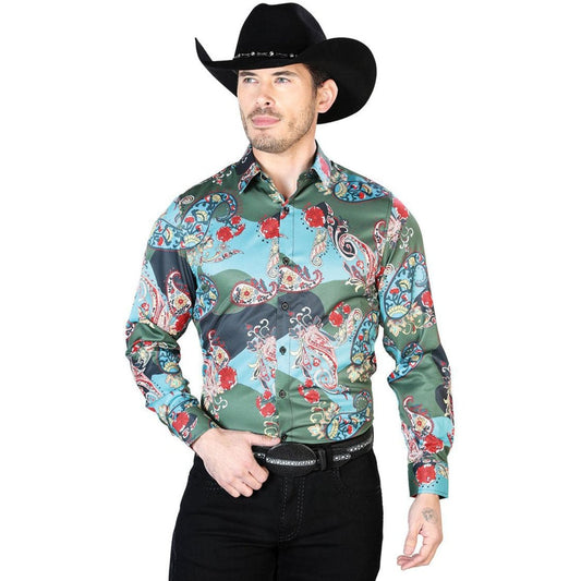 Camisa Vaquera de Moda El Señor de los Cielos (43681)