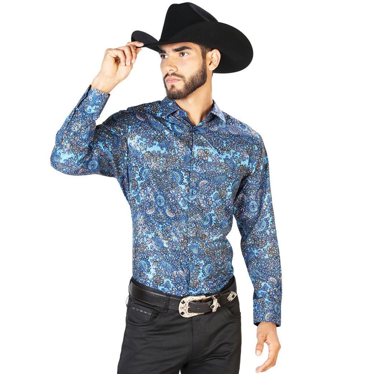 Camisa Vaquera de Moda El Señor de los Cielos (43859)