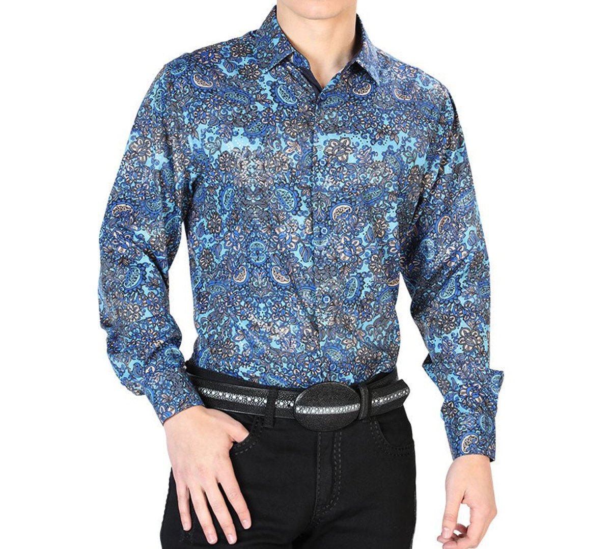 Camisa Vaquera de Moda El Señor de los Cielos (43859)