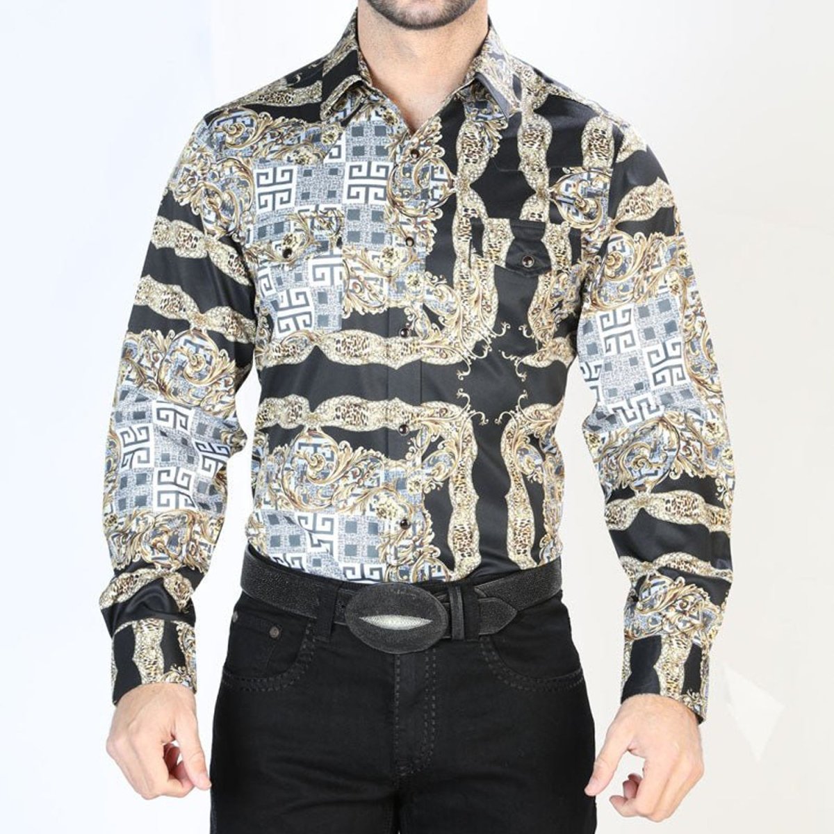 Camisa Vaquera de Moda El Señor de los Cielos (44070)