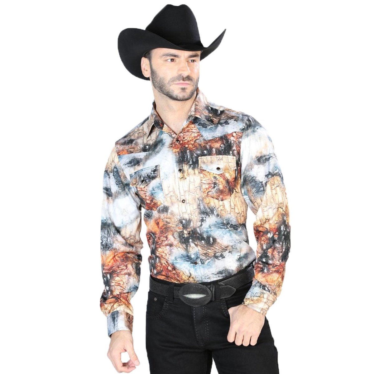 Camisa Vaquera de Moda El Señor de los Cielos (44079)