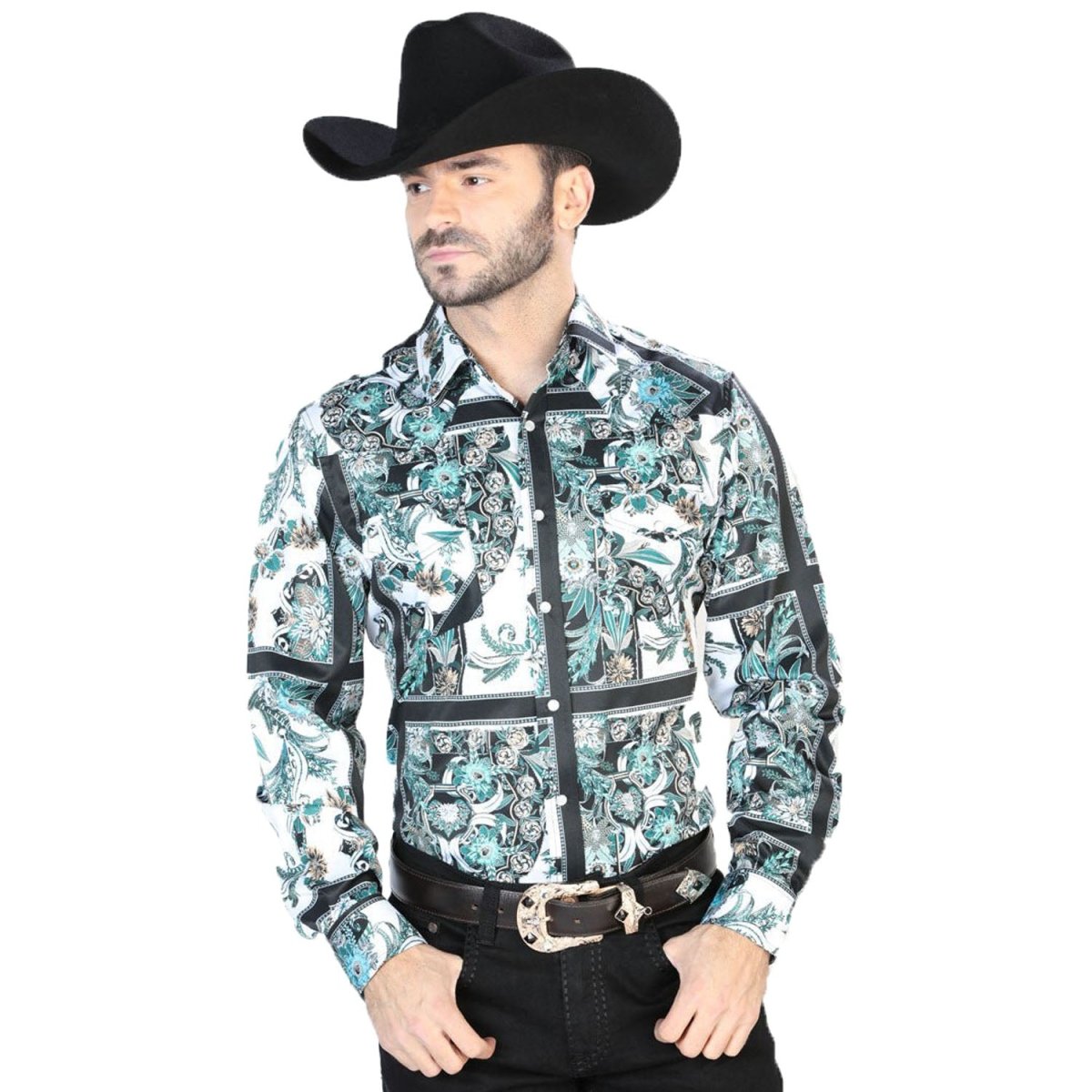 Camisa Vaquera de Moda El Señor de los Cielos (44082)