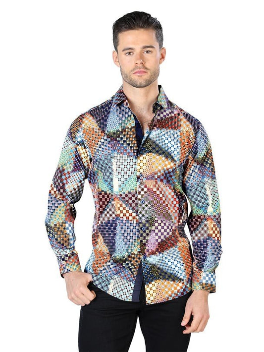 Camisa Vaquera de Moda El Señor de los Cielos Multicolor (44045)