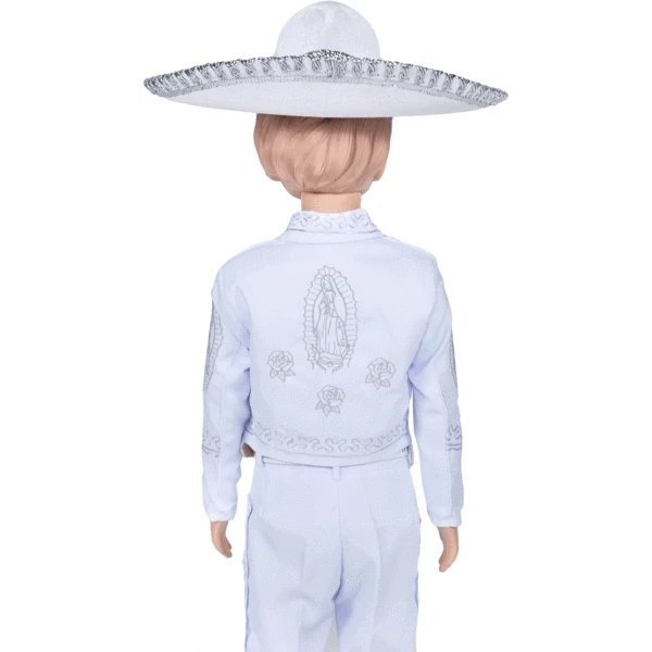 Traje Charro para Niño (TODO INCLUIDO) Blanco (72320)